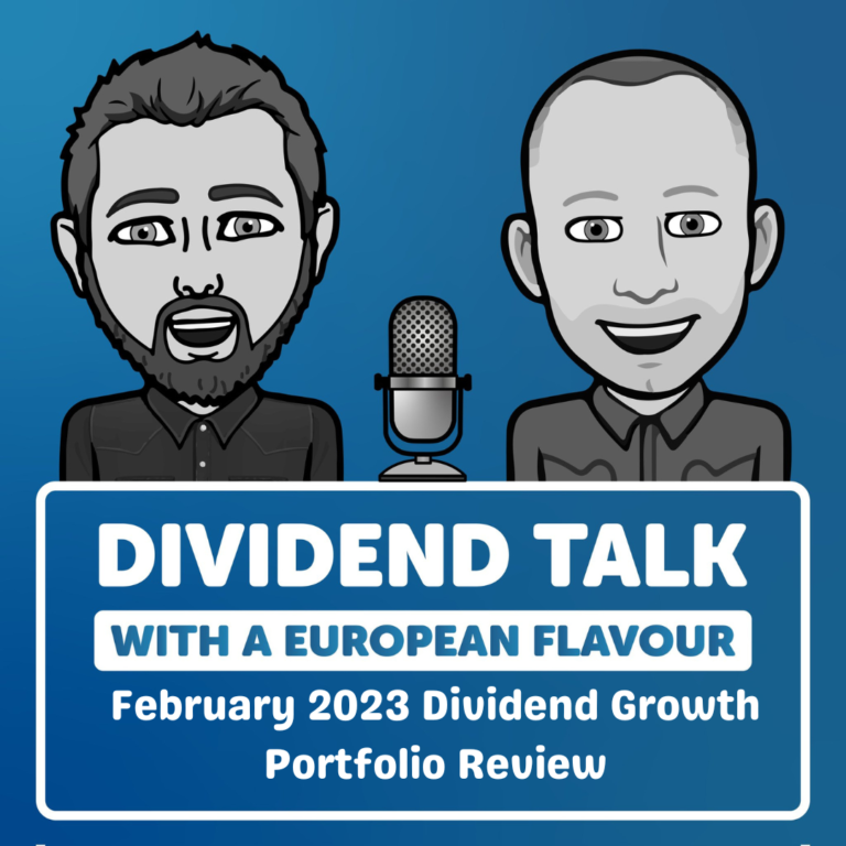 February 2023 Dividend Growth Portfolio Review