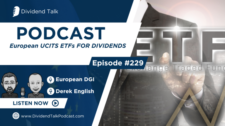 European UCITS ETFs FOR DIVIDENDS